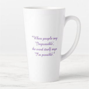 Latte Mug