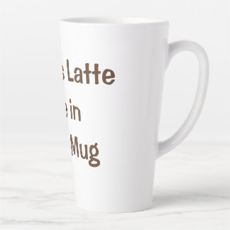 Latte Mug