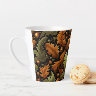 Latte Mug Autumn Leaves