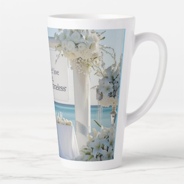 Latte Mug- Bridal Latte Mug – (Right)