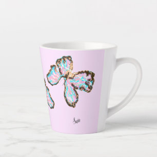 Latte Mug : Butterflies