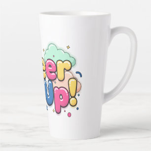 Latte Mug Cheer Up – Positive Coffee Mug for Daily