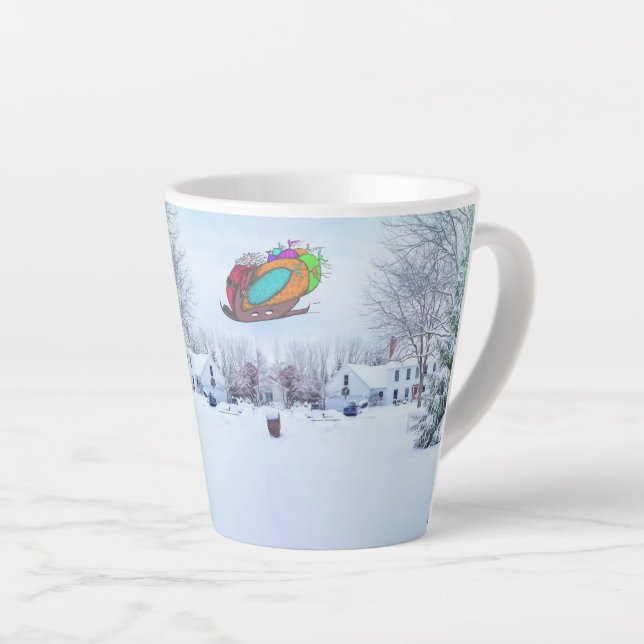 Latte Mug Christmas (Right Angle)