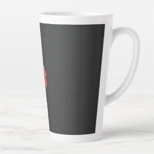 latte mug coffee mug ceramic mug shamrock black