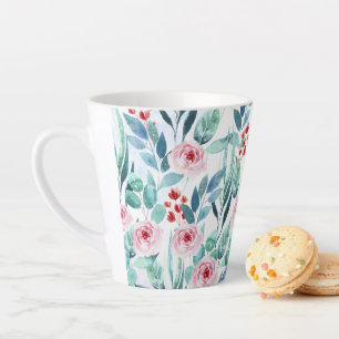 Latte Mug for baby shower with cute design.