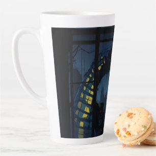Latte Mug "house that sees"