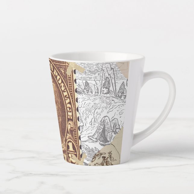 Latte Mug Nathan Hale (1755–1776) Spy American (Right)