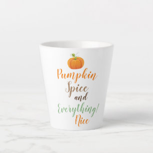 Latte Mug-Pumpkin Spice Latte Mug