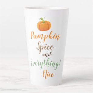 Latte Mug-Pumpkin Spice Latte Mug