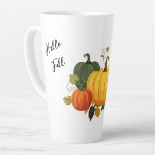 Latte Mug-Pumpkins Latte Mug