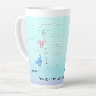 Latte Mug TOF theme with custom text