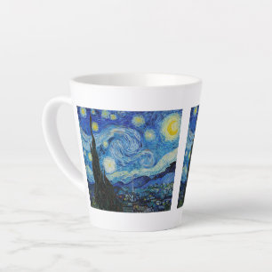LATTE MUG : VINCENT VAN GOGH : STARRY NIGHT