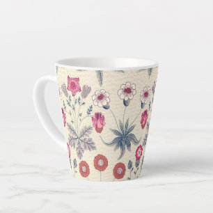 LATTE MUG : WILLIAM MORRIS : DAISY