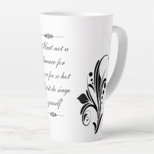 Latte Mug With Beautifull Design
