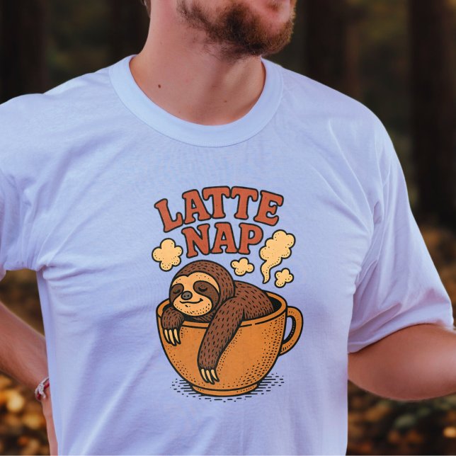 Latte Nap T-Shirt (Creator Uploaded)