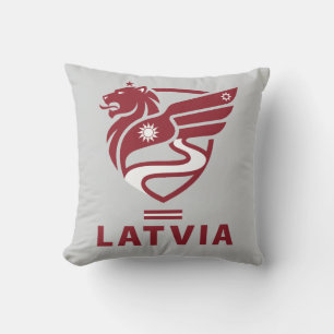 Latvia Baltic State Northern Europe Cushion