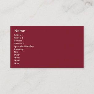 Latvia - Business Card