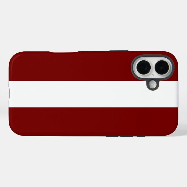 Latvia Case-Mate iPhone Case (Back (Horizontal))