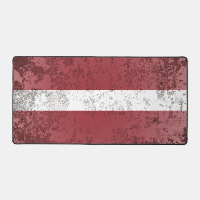 Latvia Desk Mat (Front)
