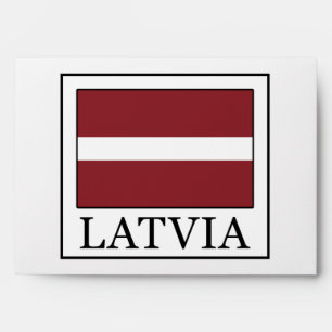 Latvia Envelope