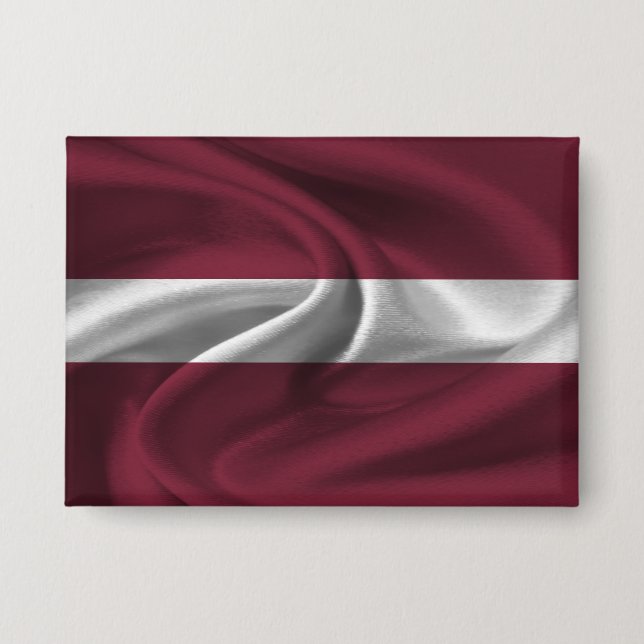 Latvia Flag Button (Front)