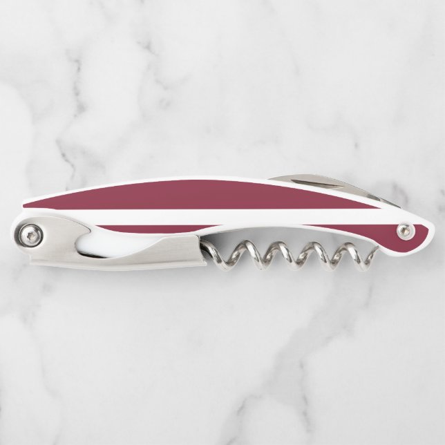 Latvia flag corkscrew (Front)