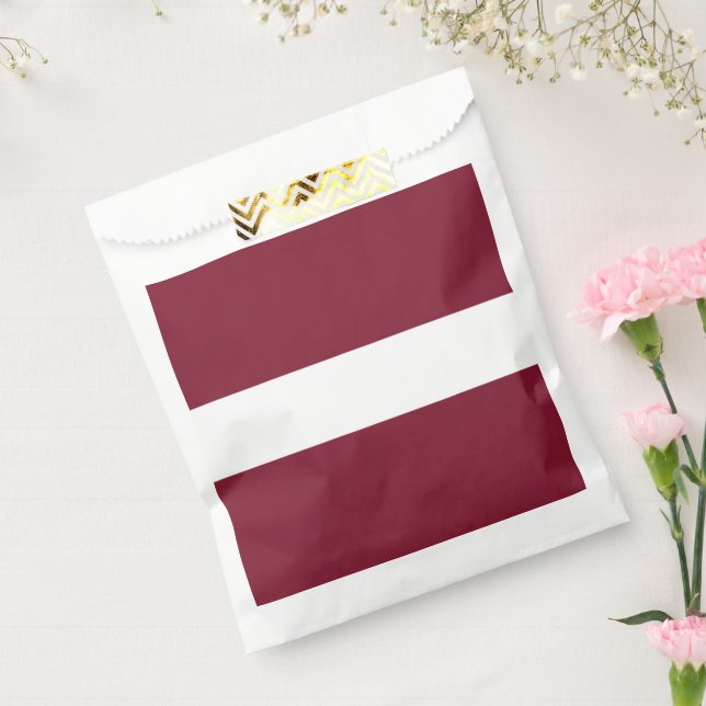 Latvia flag favour bags (Sealed)