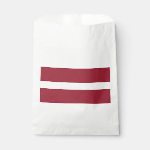 Latvia Flag Favour Bags