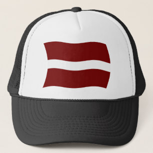Latvia Flag Hat