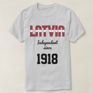 Latvia Flag Independence Celebration T-Shirt