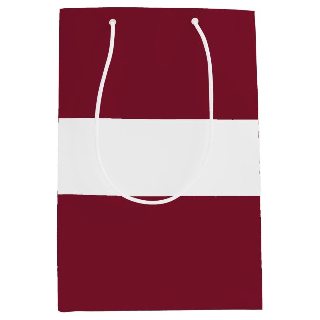 Latvia flag medium gift bag (Front)