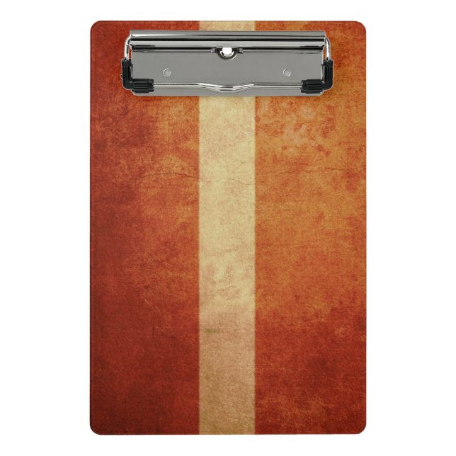 Latvia Flag Mini Clipboard (Front)