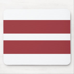 Latvia Flag Mouse Pad