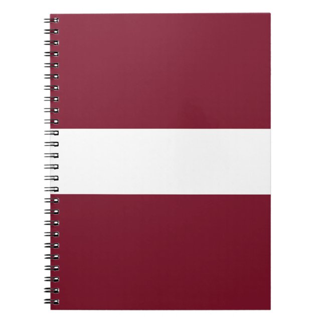 Latvia flag notebook (Front)