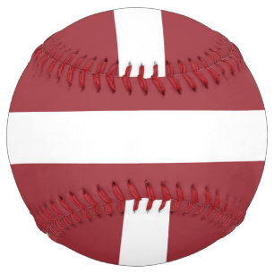 Latvia Flag Softball