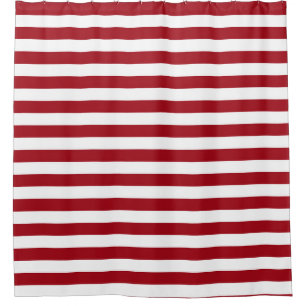 latvia flag stripes country symbol lines red white shower curtain