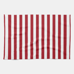 latvia flag stripes country symbol lines red white tea towel