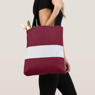 Latvia flag tote bag