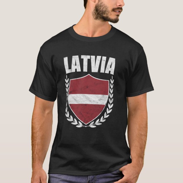 Latvia I Latvia T-Shirt (Front)