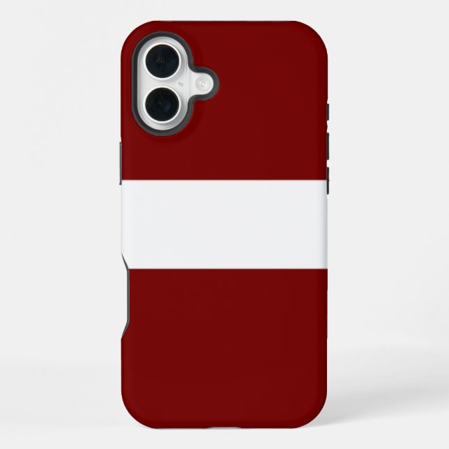 Latvia iPhone Case (Back)