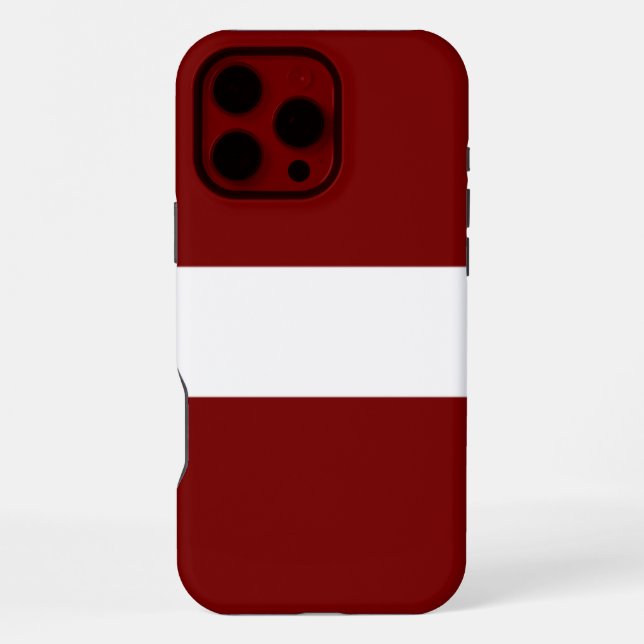 Latvia iPhone Case (Back)
