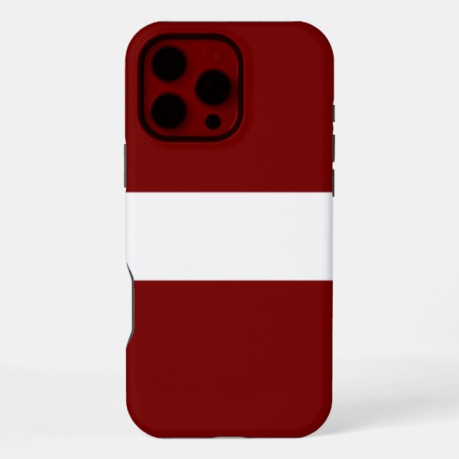 Latvia iPhone Case (Back)