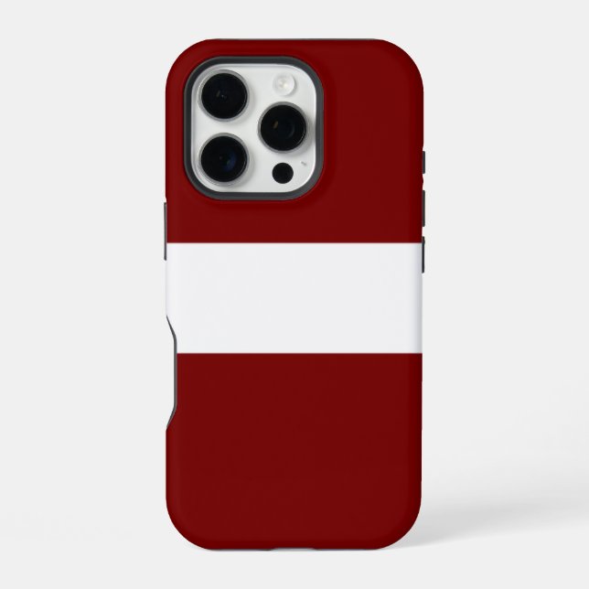 Latvia iPhone Case (Back)