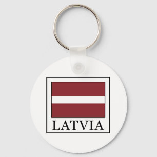 Latvia Key Ring