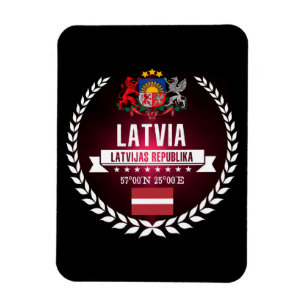 Latvia Magnet