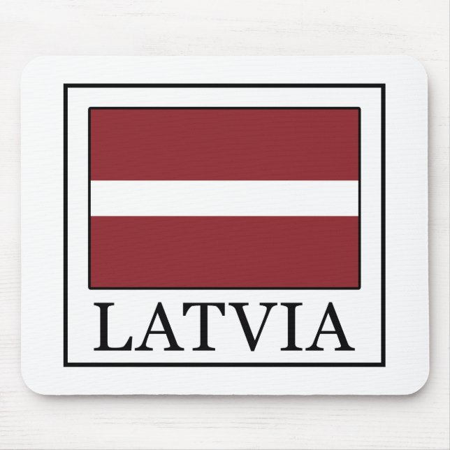 Latvia Mouse Pad (Front)