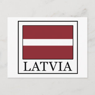Latvia Postcard