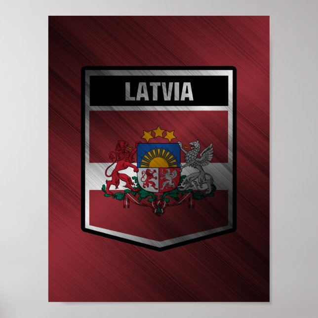 Latvia Poster (Front)
