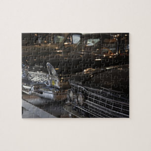 Latvia, Riga, Riga Motor Museum, cars of the Jigsaw Puzzle