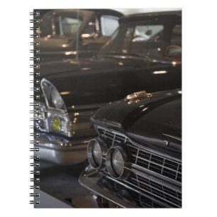 Latvia, Riga, Riga Motor Museum, cars of the Spiral Notebook